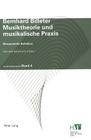 Musiktheorie Und Musikalische Praxis: Gesammelte Aufsaetze (Zuercher Musikstudien #4) Cover Image