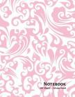 Notebook: Pink Shabby Chic Vintage Pattern - 100 Sheets - College Ruled (8.5 x 11) Cover Image