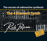 The 4 Element Synth: The Secrets of Subtractive Synthesis By Rob Papen Cover Image