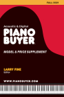 Piano Buyer Model & Price Supplement / Fall 2021 Cover Image
