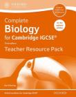 Complete Biology for Cambridge Igcserg Teacher Resource Pack (Third Edition) [With DVD] By Ron Pickering Cover Image