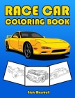 Race Car Coloring Book: Car Coloring Books for Kids Ages 4-8 Cover Image