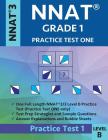 Nnat Grade 1 - Nnat3 - Level B: Nnat Practice Test 1: Nnat 3 - Grade 1 - Test Prep Book for the Naglieri Nonverbal Ability Test Cover Image
