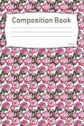 Composition Book: College Ruled Notebook Composition Book Diary Pure Red Roses Cover Image