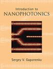 Introduction to Nanophotonics Cover Image