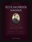 Ecce Sacerdos Magnus: Motet for Male Chorus and Organ Cover Image