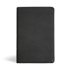 KJV Personal Size Giant Print Bible, Black Genuine Leather By Holman Bible Publishers Cover Image
