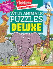 Wild Animals Puzzles Deluxe (Highlights Hidden Pictures) By Highlights (Created by) Cover Image