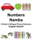 English-Swahili Numbers/Namba Children's Bilingual Picture Dictionary Cover Image