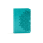 KJV Large Print Compact Reference Bible, Teal LeatherTouch Cover Image