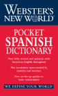Webster's New World Pocket Spanish Dictionary By Harraps Cover Image