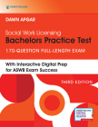 Social Work Licensing Bachelors Practice Test: 170-Question Full-Length Exam Cover Image
