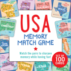USA Memory Match Game (Set of 100 Cards) By Peter Pauper Press (Created by) Cover Image