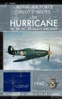 Royal Air Force Pilot's Notes for Hurricane Cover Image