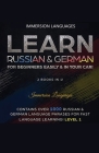 Learn German & Russian For Beginners Easily & In Your Car - Phrases Edition. Contains Over 500 German & Russian Phrases Cover Image
