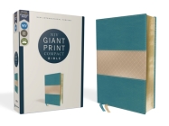 Niv, Giant Print Compact Bible, Leathersoft, Teal, Red Letter Edition, Comfort Print Cover Image
