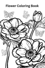 Flower Coloring Book Cover Image