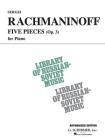 5 Pieces, Op. 3 (Vaap Edition): National Federation of Music Clubs 2014-2016 Selection Piano Solo By Sergei Rachmaninoff (Composer) Cover Image