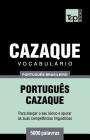 Vocabulário Português Brasileiro-Cazaque - 5000 palavras Cover Image