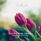 Tulips 8.5 X 8.5 Calendar September 2021 -December 2022: Monthly Calendar with U.S./UK/ Canadian/Christian/Jewish/Muslim Holidays-Flowers Nature By Lynne Book Press Cover Image