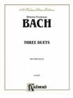 Three Duets for Two Violas (Kalmus Edition) By Wilhelm Friedemann Bach (Composer) Cover Image