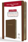 Biblia Reina Valera Revisada 1960 letra súper gigante, símil piel marrón / Spanish Bible RVR 1960 Super Giant Print, Brown Leathersoft Cover Image