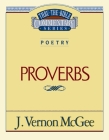 Thru the Bible Vol. 20: Poetry (Proverbs): 20 By J. Vernon McGee Cover Image