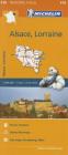 Michelin Regional Maps: France: Alsace, Lorraine Map 516 Cover Image