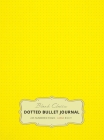 Large 8.5 x 11 Dotted Bullet Journal (Yellow #6) Hardcover - 245 Numbered Pages By Blank Classic Cover Image