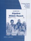 Elementary Algebra Within Reach: Cengage Student Workbook for Algebra Activities Cover Image