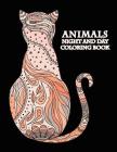 Animals Night And Day Coloring Book: Adult with stress and anxiety relief in mind By Jessica Rocha Cover Image