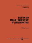 Exciton and Domain Luminescence of Semiconductors (Lebedev Physics Institute) By N. G. Basov (Editor) Cover Image