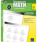 Singapore Math Challenge, Grades 5 - 8 Cover Image