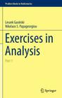 Exercises in Analysis: Part 1 (Problem Books in Mathematics) Cover Image