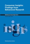 Consumer Insights: Findings from Behavioral Research By Joseph W. Alba Editor Cover Image