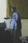 Johannes Vermeer Schrift: Brieflezende Vrouw in het Blauw Ideaal Voor School, Studie, Recepten of Wachtwoorden Stijlvol Notitieboek voor Aanteke By Studio Landro Cover Image