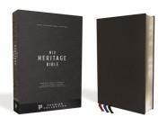 NIV, Heritage Bible, Deluxe Single-Column, Premium Leather, Black, Sterling Edition, Comfort Print By Zondervan Cover Image