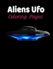 Aliens Ufo Coloring Pages: 8.5 x 11 inches beautiful spacecraft coloring By Book Color Cover Image