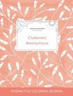 Adult Coloring Journal: Clutterers Anonymous (Safari Illustrations, Peach Poppies) By Courtney Wegner Cover Image