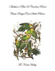 Audubon's Plate 26 Carolina Parrot: Classic Designs Cross Stitch Pattern By M. Norah Halsey Cover Image