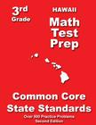 Hawaii 3rd Grade Math Test Prep: Common Core State Standards By Teachers' Treasures Cover Image
