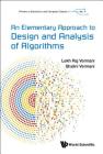 An Elementary Approach to Design and Analysis of Algorithms By Lekh Rej Vermani, Shalini Vermani Cover Image