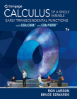 Bundle: Calculus of a Single Variable: Early Transcendental Functions, 7th + Webassign for Larson/Edwards' Calculus: Early Transcendental Functions, M Cover Image