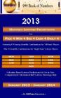 2013 Monthly Lottery Predictions for Pick 4 Win 4 Big 4 Cash 4 Daily 4 Cover Image