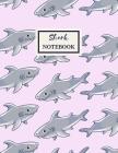 SHARK Notebook: Composition Book: Wide Ruled By Useful Books Publishing Cover Image
