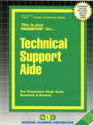 Technical Support Aide: Passbooks Study Guide (Career Examination Series) By National Learning Corporation Cover Image