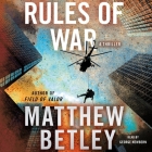 Rules of War: A Thriller Cover Image