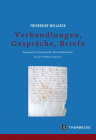 Verhandlungen, Gesprache, Briefe: Savoyisch-Franzosische Furstenheiraten in Der Fruhen Neuzeit (Beihefte Der Francia #85) By Friederike Willasch Cover Image