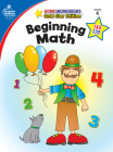 Beginning Math, Grade K: Gold Star Edition (Home Workbooks) Cover Image