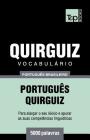 Vocabulário Português Brasileiro-Quirguiz - 5000 palavras Cover Image